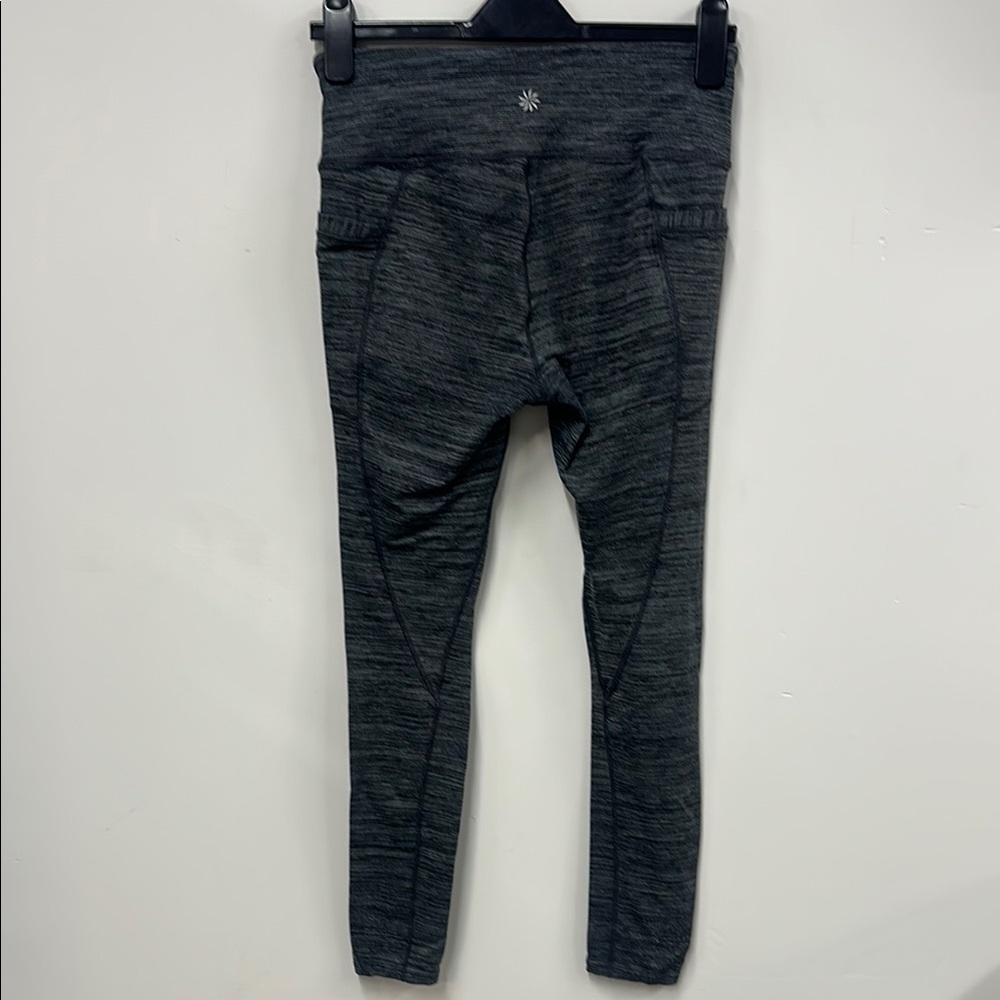 Athleta Gray High-Waisted Leggings M - Picture 5 of 6